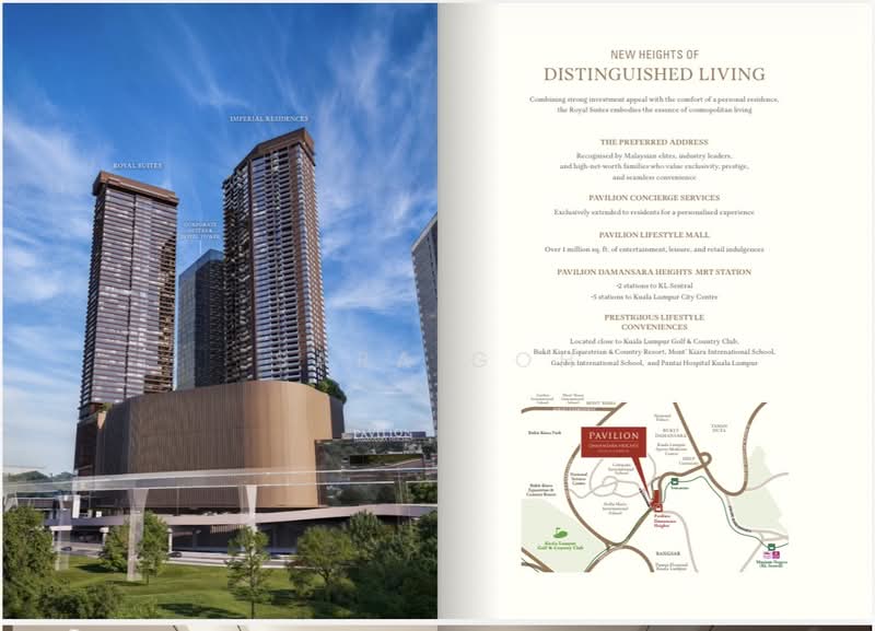 Kediaman Servis untuk Dijual di Pavilion Damansara Heights - Sara Goh - PropertyGuru.com.my