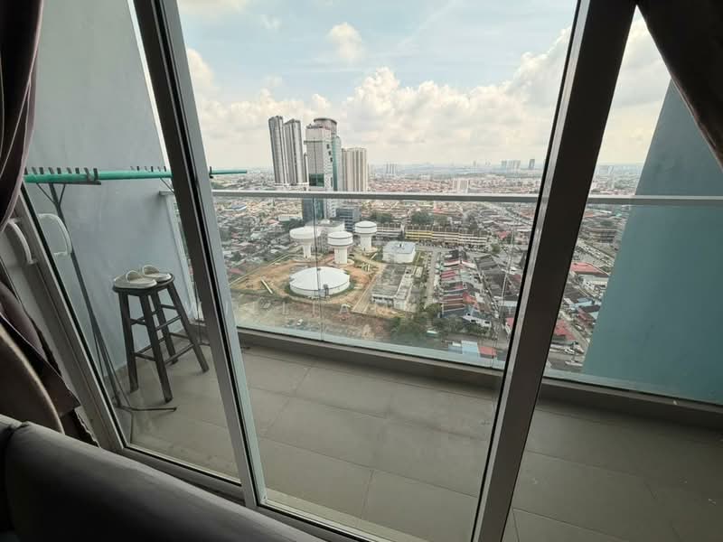 Service Residence for Sale at Twin Galaxy (Dwi Galaksi) - William Tay - Balcony - PropertyGuru.com.my