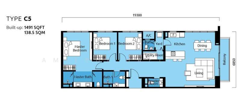 Kediaman Servis untuk Dijual di Paisley @ Tropicana Metropark - Amierul Hafizie - PropertyGuru.com.my