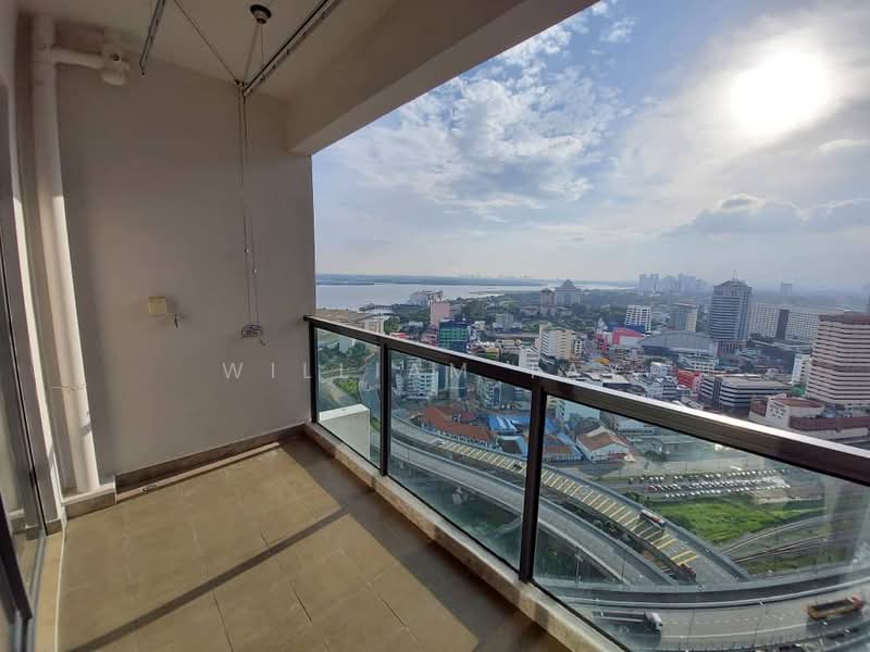 Service Residence for Sale at R&F Princess Cove Phase 1 - William Tay - Balcony - PropertyGuru.com.my