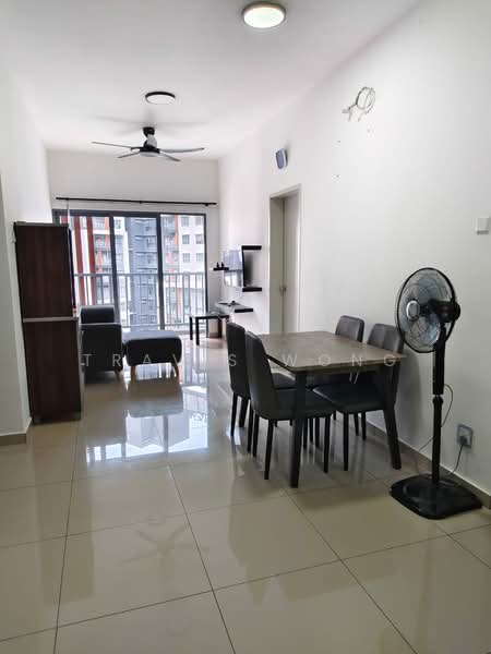 Kondominium untuk Disewa di Sky Awani Residensi 3 - Travis Wong - Living Room - PropertyGuru.com.my