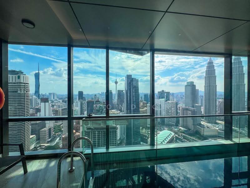 Service Residence for Sale at Imperial Lexis - Desmond Ong - Bedroom 2 Balcony View - PropertyGuru.com.my