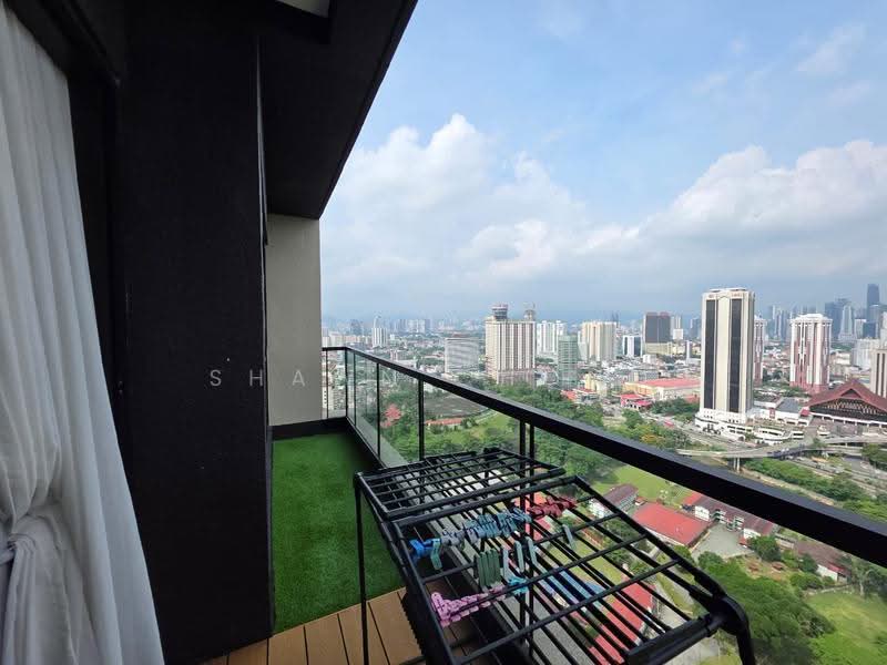 Kediaman Servis untuk Disewa di Duta Park Residences - Shawn Chong - Balcony - PropertyGuru.com.my