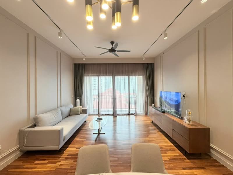 Kediaman Servis untuk Disewa di Straits Residences - Jeanie Lim - Living Room - PropertyGuru.com.my