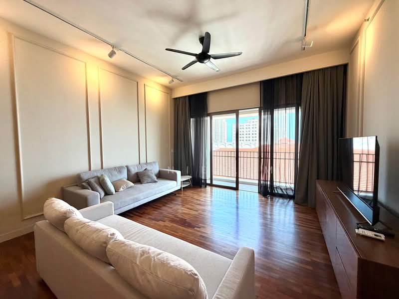 Kediaman Servis untuk Disewa di Straits Residences - Jeanie Lim - Living Room - PropertyGuru.com.my