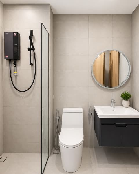 Kediaman Servis untuk Disewa di Armani Raja Uda - William Chua - Bathroom - PropertyGuru.com.my