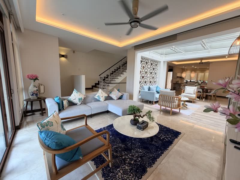 3.5-storey Terraced House for Sale in Mont Kiara (Kuala Lumpur) - Sam Hoo - Living Room - PropertyGuru.com.my
