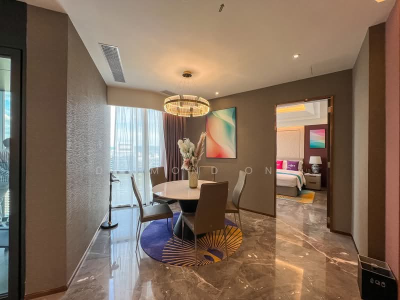 Kediaman Servis untuk Dijual di Imperial Lexis - Desmond Ong - Dining Room - PropertyGuru.com.my