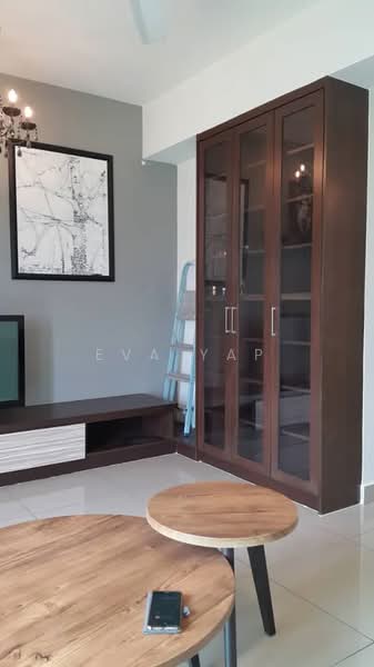 Kediaman Servis untuk Disewa di Solaris Dutamas - Eva Yap - Living Room - PropertyGuru.com.my