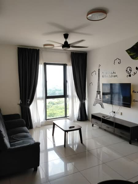 Service Residence for Rent at The Clio 2 Residences - Azizirrahim . - Living Room - PropertyGuru.com.my
