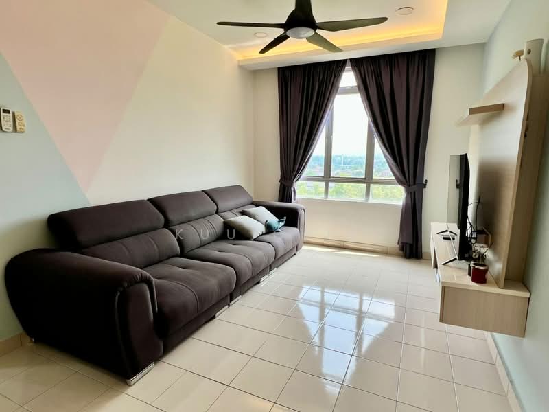 Apartment for Sale at Denai Nusantara Apartment - Kuu Chin - Living Room - PropertyGuru.com.my