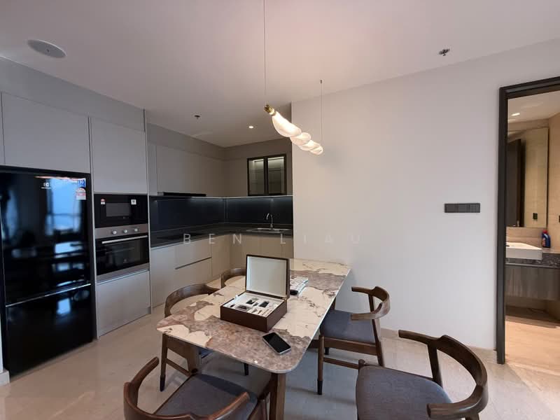 Service Residence for Rent at Marriott Residence @ Gurney - Ben Liau - Kitchen - PropertyGuru.com.my