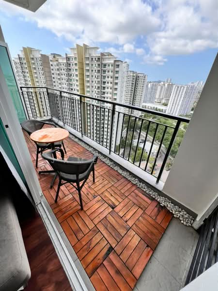 Kondominium untuk Disewa di Imperial Residences - James Tan - Balcony - PropertyGuru.com.my