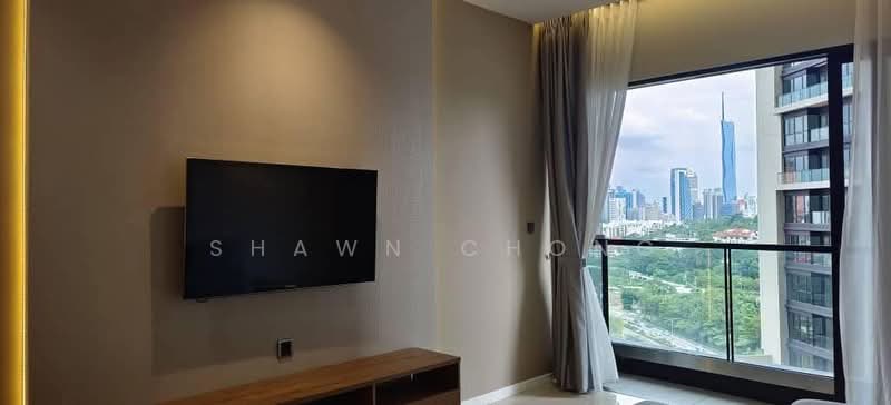 Kediaman Servis untuk Disewa di Duta Park Residences - Shawn Chong - Living Room - PropertyGuru.com.my