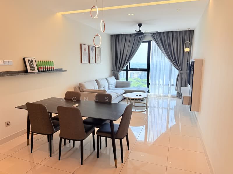 Kediaman Servis untuk Disewa di Southkey Mosaic - Agnes Wong - Living Room - PropertyGuru.com.my