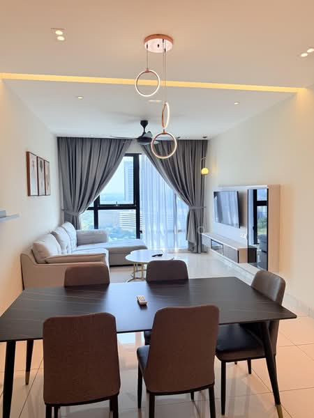 Kediaman Servis untuk Disewa di Southkey Mosaic - Agnes Wong - Living Room - PropertyGuru.com.my