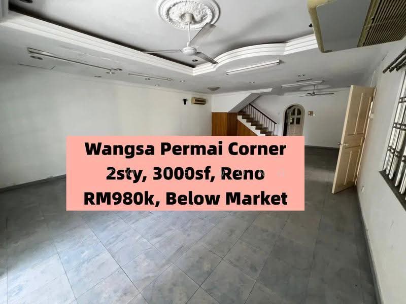 2-storey Terraced House for Sale in Taman Wangsa Permai (Kepong) - Coyee Wong - Living Room - PropertyGuru.com.my