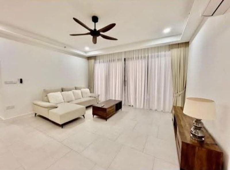Service Residence for Rent at Jendela Residences - Edward Yap - Living Room - PropertyGuru.com.my