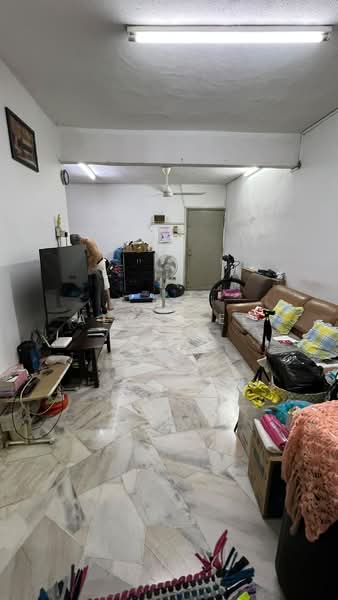 Flat for Sale at Happy Garden Flat - Alan Lee - Living Room - PropertyGuru.com.my