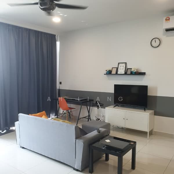 Kediaman Servis untuk Dijual di Green Haven - Ah Liang - Living Room - PropertyGuru.com.my