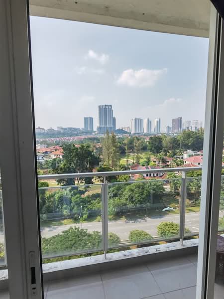 Kondominium untuk Disewa di Duet Residence - Shann Wong - Balcony - PropertyGuru.com.my