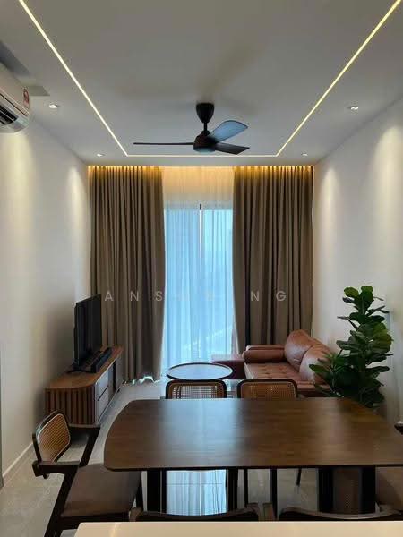 Kediaman Servis untuk Disewa di Quinn Residence - Anson Ng - Living Room - PropertyGuru.com.my