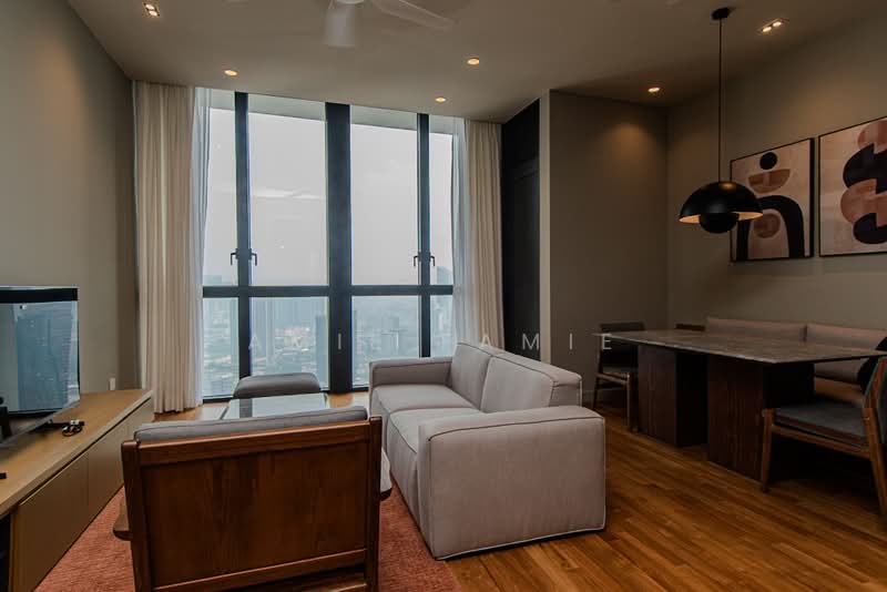 Kediaman Servis untuk Disewa di The Conlay - Amie Famie - Living Room - PropertyGuru.com.my