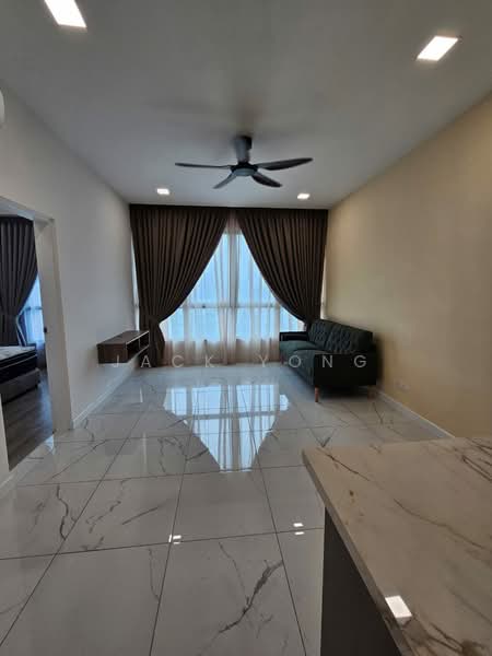 Kediaman Servis untuk Dijual di Cubic Botanical - Jack Yong - Living Room - PropertyGuru.com.my