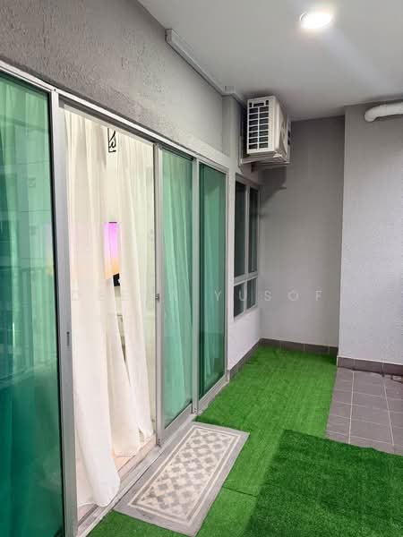 Service Residence for Rent at Serviced Residence @ Razak City Residences (RC Residences) - Deeya Yusof - Balcony - PropertyGuru.com.my