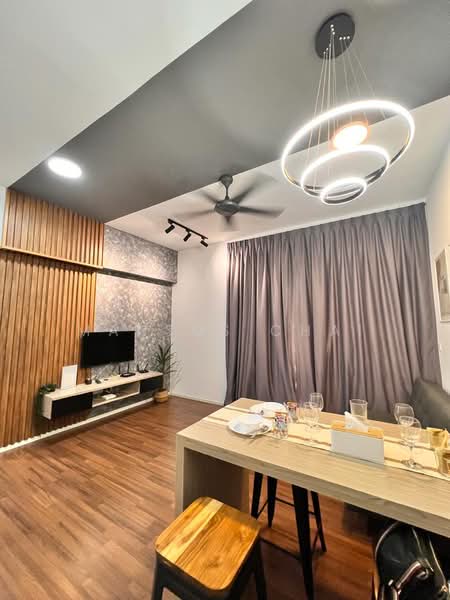 Kediaman Servis untuk Disewa di UNA Serviced Apartment - Mantus Chai - Living Room - PropertyGuru.com.my