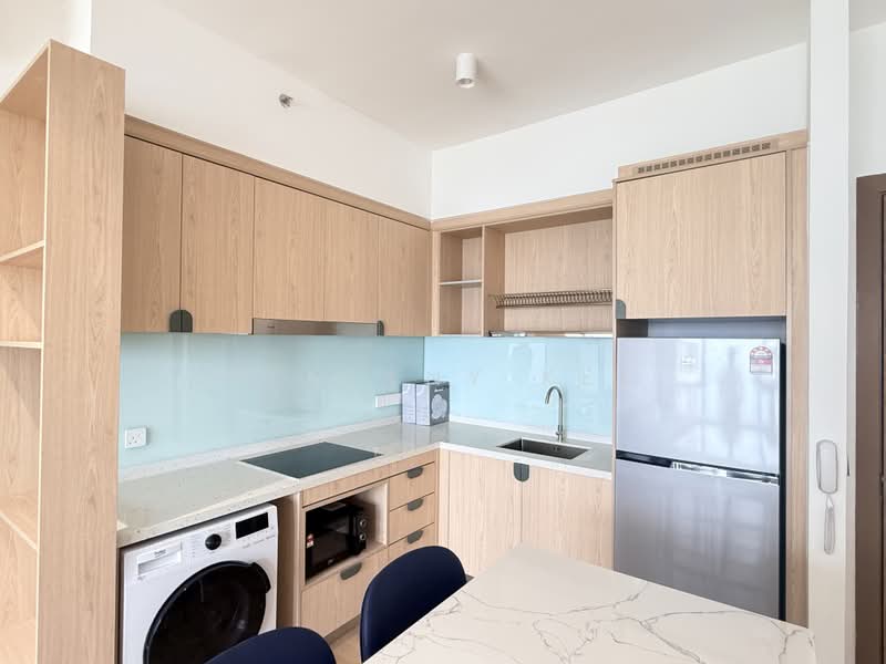 Kondominium untuk Disewa di The Meg Serviced Residence - Stefany Kee - Kitchen - PropertyGuru.com.my
