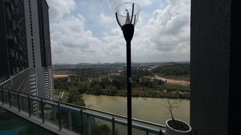 Service Residence for Rent at D'Pristine - Alvin Seah - Balcony - PropertyGuru.com.my