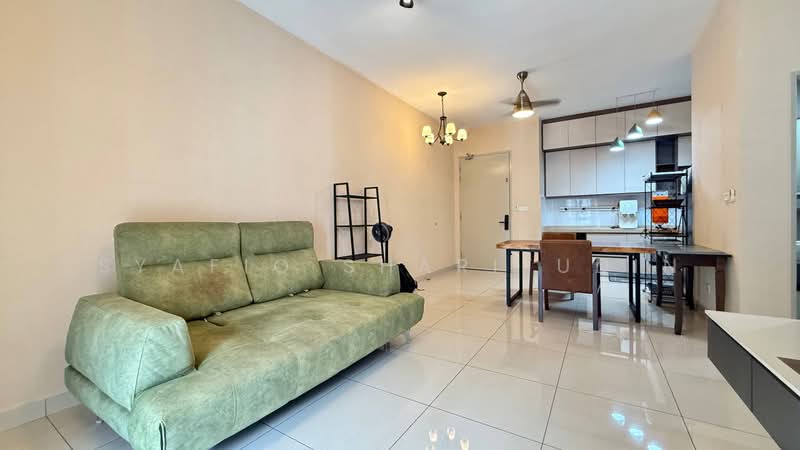 Kondominium untuk Dijual di The Haute Gurney - Syafiq Sharifudin - Living Room - PropertyGuru.com.my