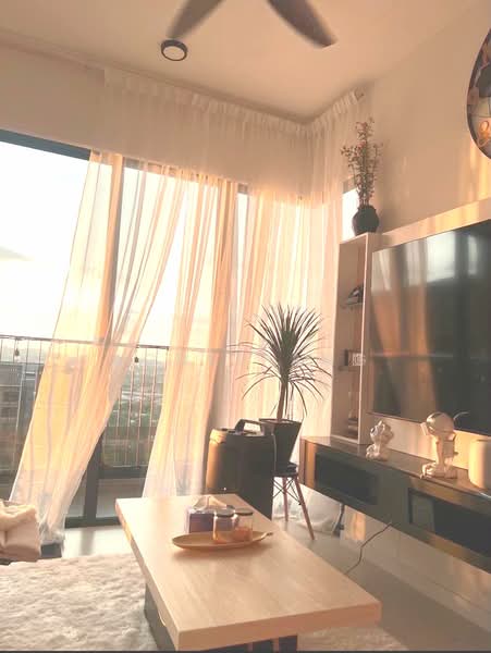 Kediaman Servis untuk Disewa di Alira @ Metropark Subang - Agnes Ang - Living Room - PropertyGuru.com.my