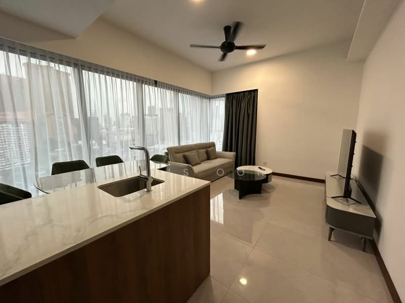 Kediaman Servis untuk Disewa di Core Residence @ TRX - Weis Oon - Living Room - PropertyGuru.com.my
