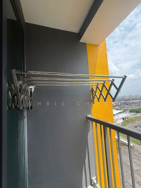Service Residence for Rent at Parkland Residence - Chris Choo - Balcony - PropertyGuru.com.my