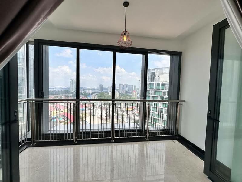 Service Residence for Rent at The Astaka @ 1 Bukit Senyum - Shirley Lim - Balcony - PropertyGuru.com.my