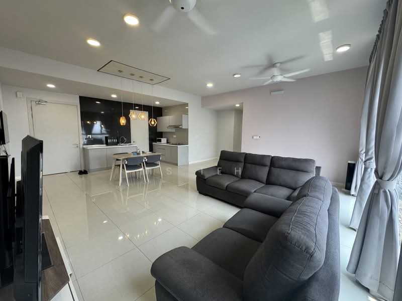 Kondominium untuk Disewa di Secoya Residence - TS Teh - Living Room - PropertyGuru.com.my