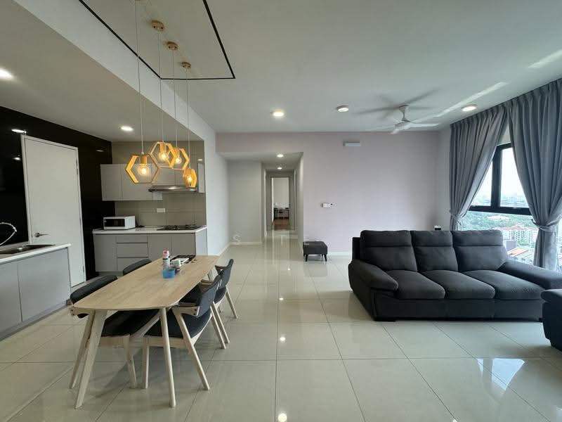 Kondominium untuk Disewa di Secoya Residence - TS Teh - Living Room - PropertyGuru.com.my