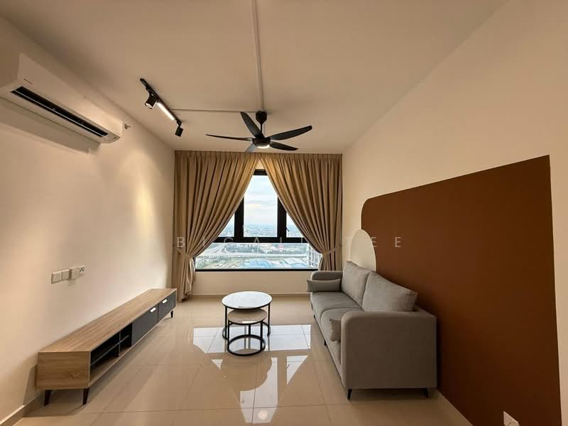 Kediaman Servis untuk Disewa di BeCentral @ i-City - Abigail Tee - Living Room - PropertyGuru.com.my