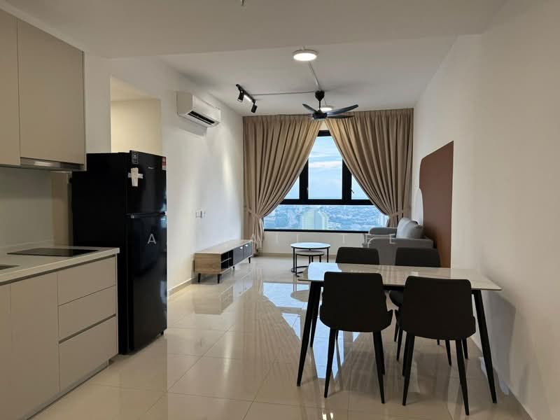 Kediaman Servis untuk Disewa di BeCentral @ i-City - Abigail Tee - Living Room - PropertyGuru.com.my