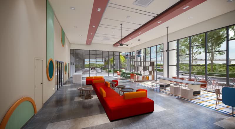Kondominium untuk Dijual di D'Evia Residences @ Kwasa Damansara - Jie Wei - Lobby - PropertyGuru.com.my