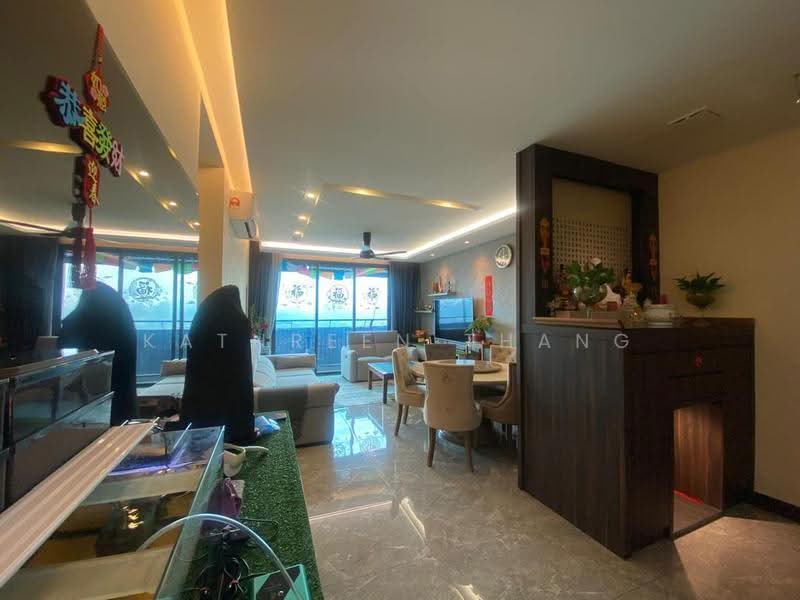 Kondominium untuk Dijual di The Henge - Kathreen Thang - Living Room - PropertyGuru.com.my