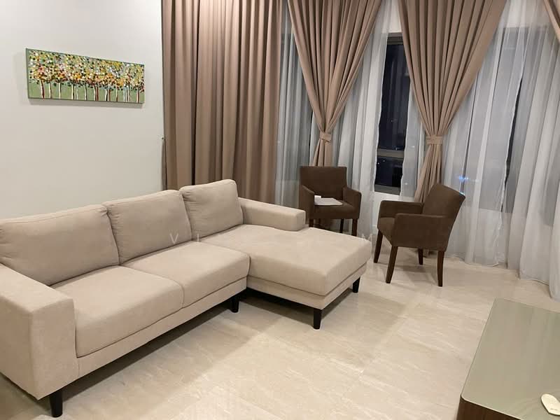 Service Residence for Sale at The Sentral Residences - Vince Lim - Living Room - PropertyGuru.com.my