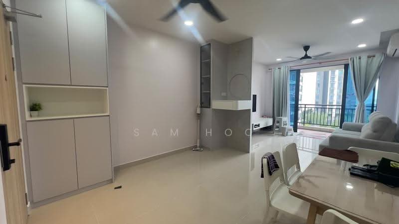 Kediaman Servis untuk Disewa di Aradia Residence @ Lake City KL North - Sam Hoo - Living Room - PropertyGuru.com.my