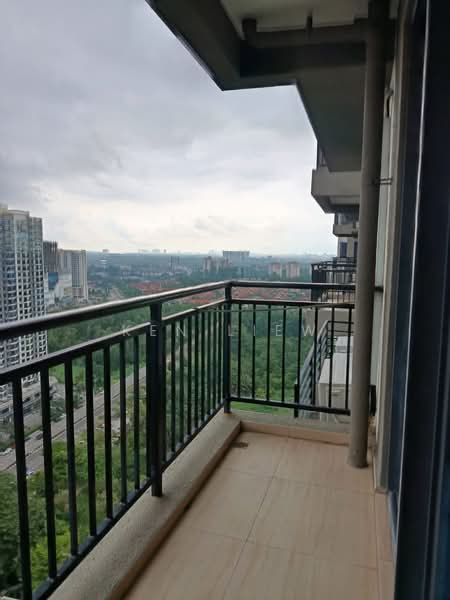 Service Residence for Rent at Country Garden Central Park - Ken Liew - Balcony - PropertyGuru.com.my