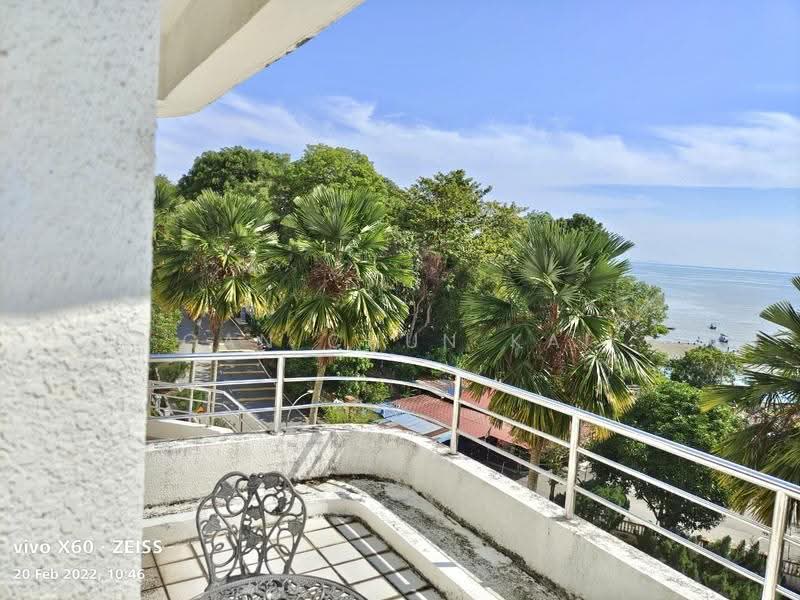 Condominium for Rent at Marina Tower (Ratu Mutiara) - Gan Chun Kai - Balcony - PropertyGuru.com.my