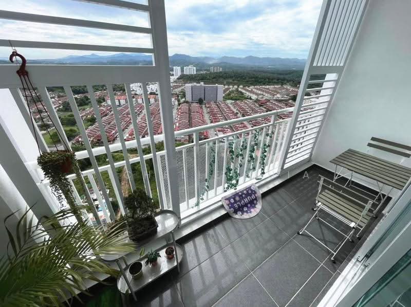Kondominium untuk Dijual di The Sky @ Tripark - Michelle Chia - Balcony - PropertyGuru.com.my