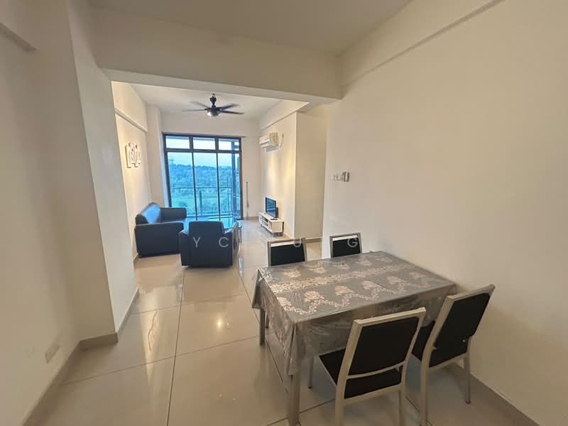 Kediaman Servis untuk Disewa di D'Inspire Residence (Inspira Bestari) - YC Fung - Living Room - PropertyGuru.com.my