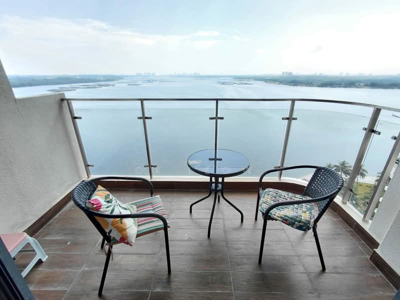 Condominium for Rent at Bay Laurel @ Country Garden Danga Bay - Ck Leow - Balcony - PropertyGuru.com.my